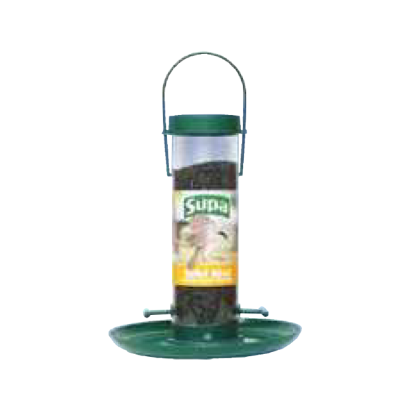 20cm/4 Port Nyger Seed Feeder with tray